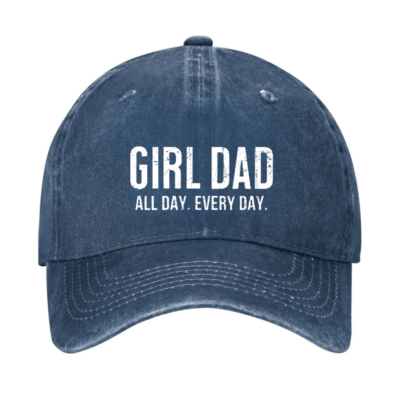 Girl Dad All Day Every Day Cap -Maturelion
