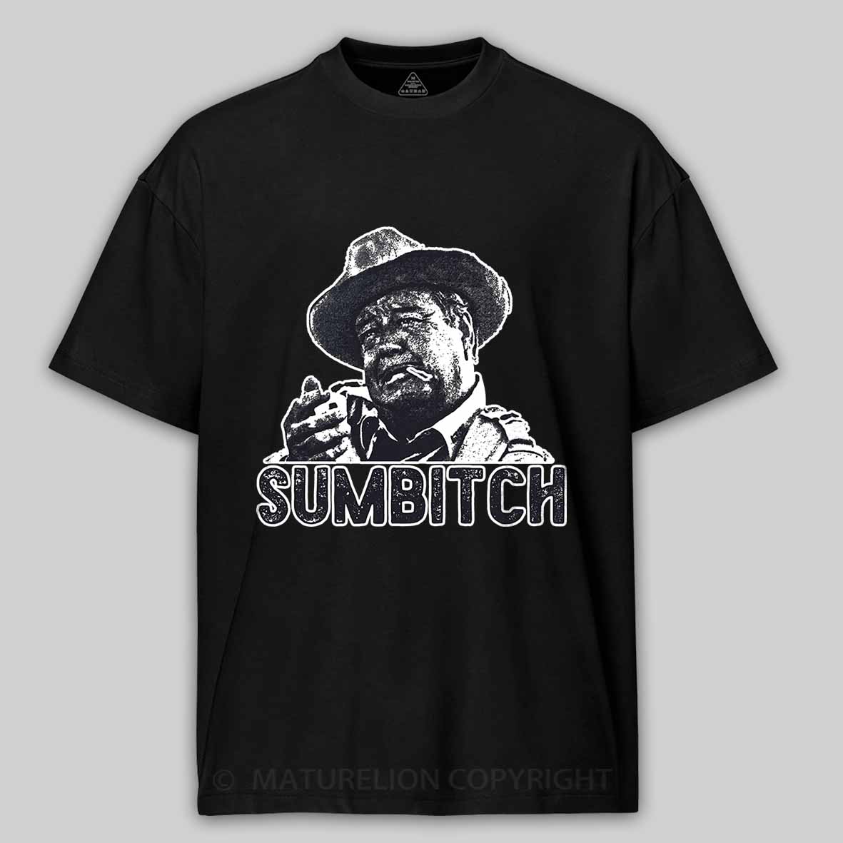 Maturelion Men's T-Shirt Sumbitch Cotton T-Shirt
