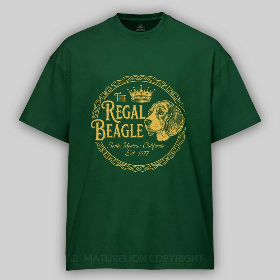 Maturelion Regal Beagle Lounge 1977 Worn Cotton T-shirt