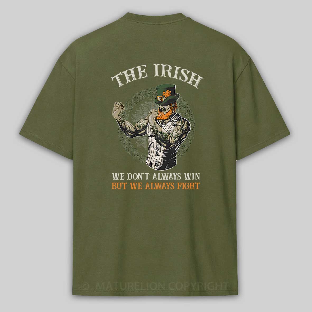 Maturelion St Patrick's T-shirt Fighting Irish T-shirt