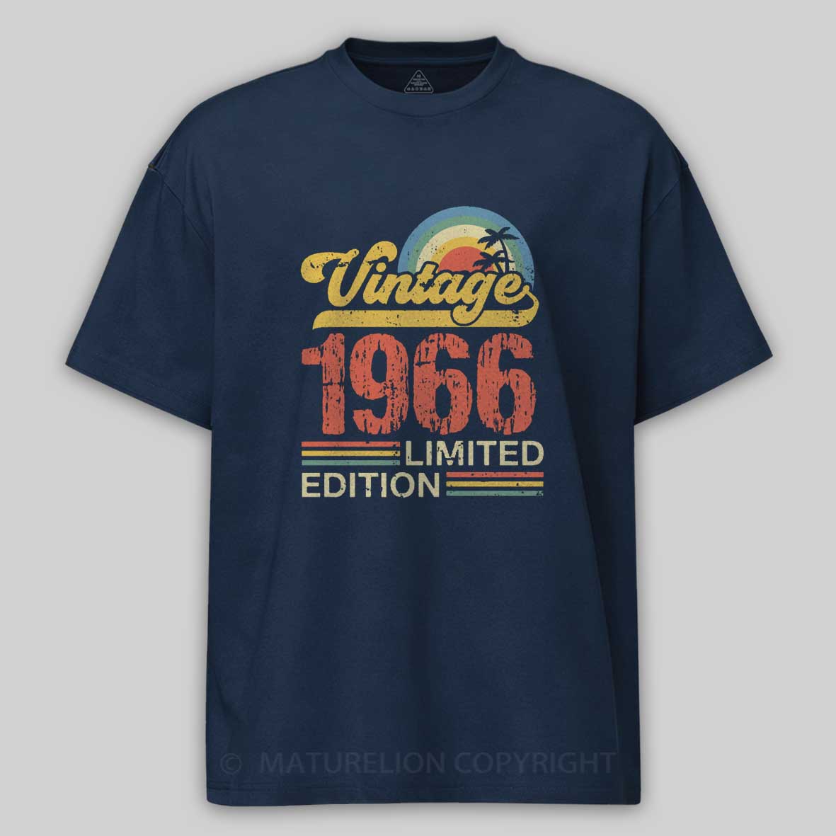 Maturelion Retro Vintage 1966 Limited Edition Cotton T-shirt