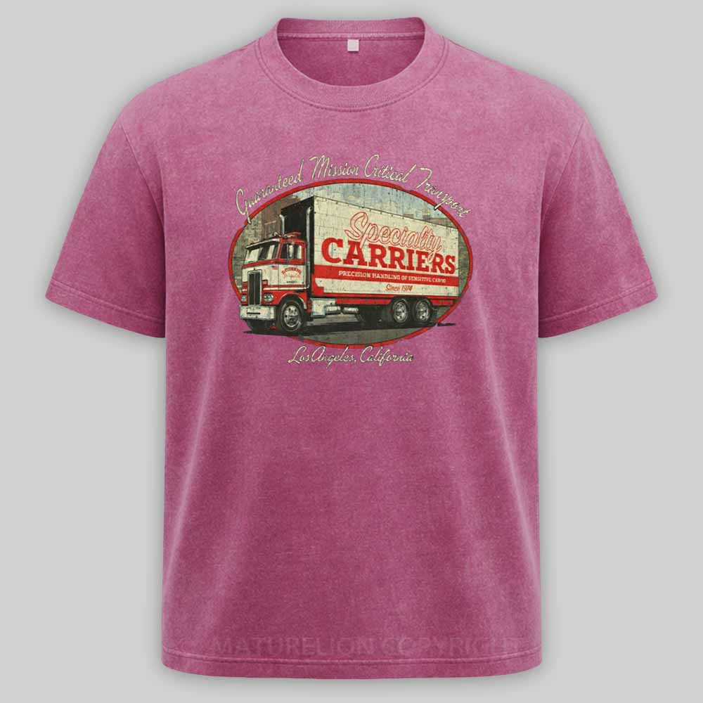 MaturelionSpecialty Carriers Los Angeles 1974 Washed T-shirt
