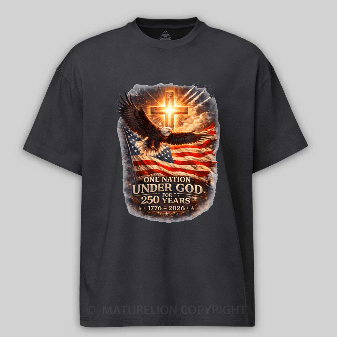 Maturelion Usa 250Th Anniversary Patriotic 4Th Of July T-shirt 