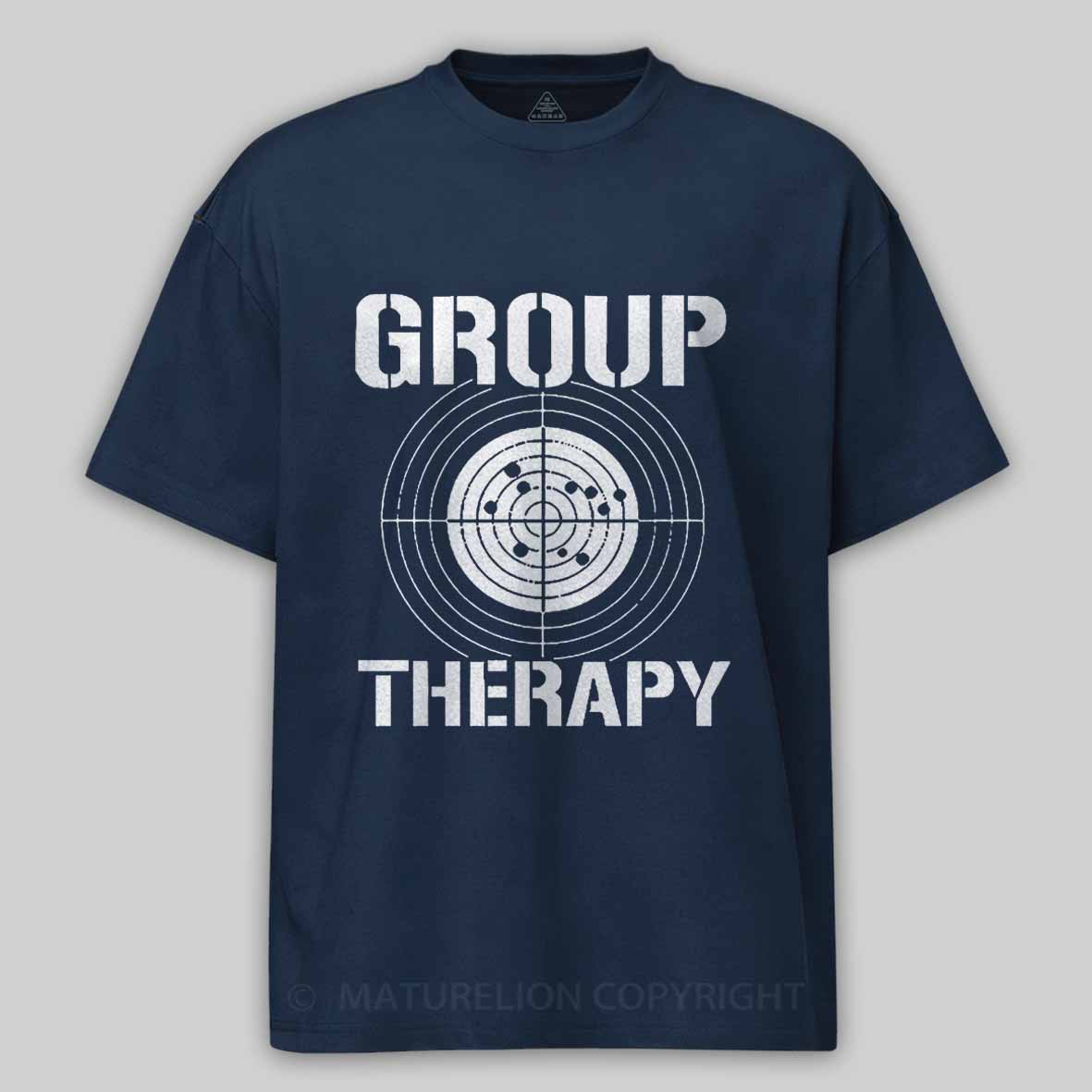 Maturelion Group Therapy Unisex Cotton T-shirt 