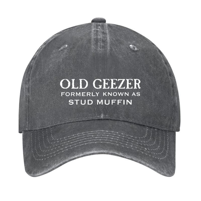 Funny Old Geezer Formerly Known As Stud Muffin Cap -Maturelion