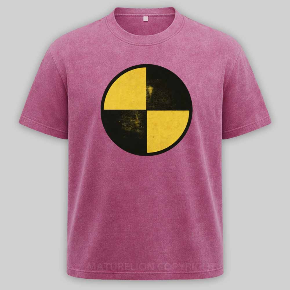 Maturelion Crash Test Dummy Icon Washed T-shirt