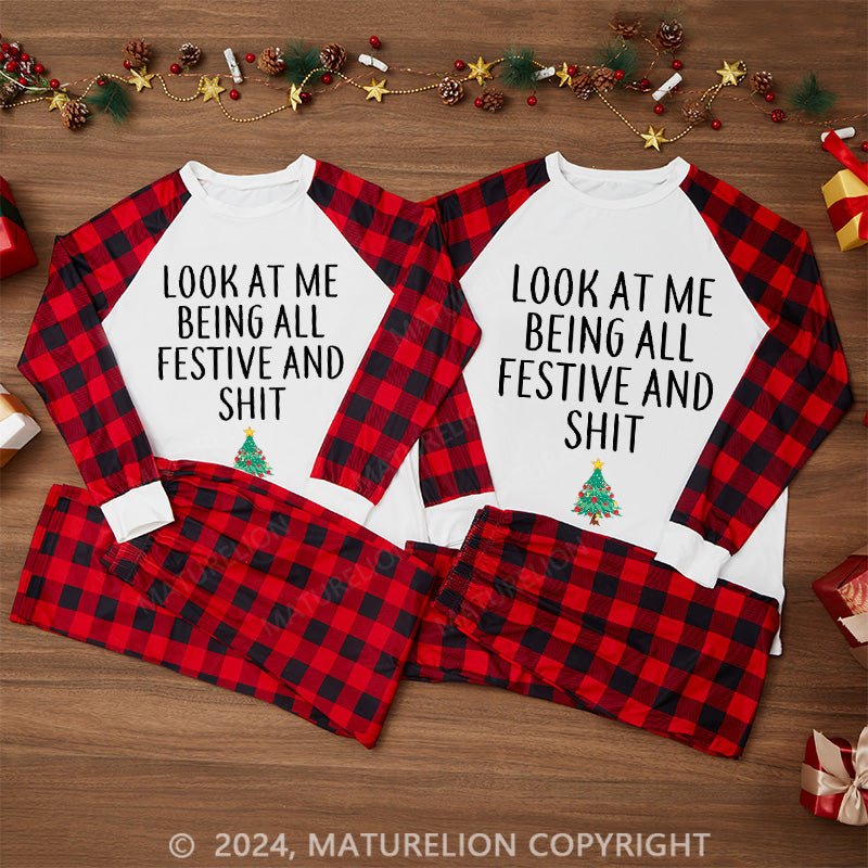 Maturelion Look At Me Being All Festive And Shit Pyjamas