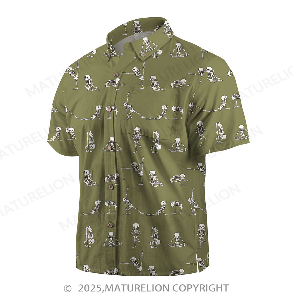 Maturelion Men's Button Pocket ShirtAloha Where Passion Meets Paradise Hawaiian Shirt