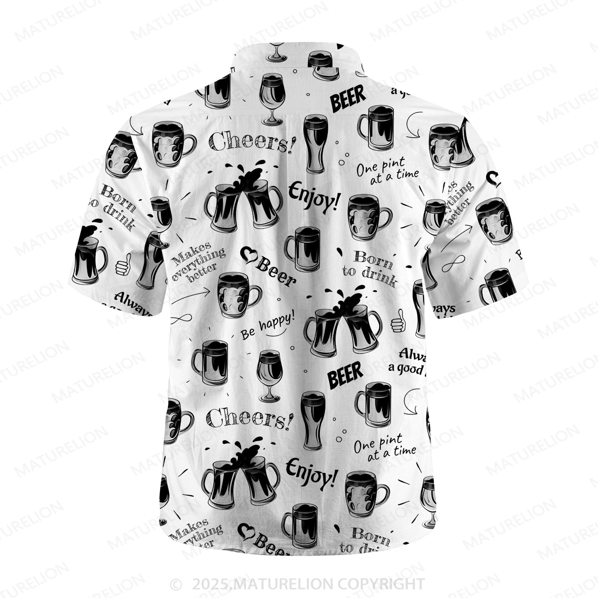 Maturelion Cool Tropics Button Up Shirt