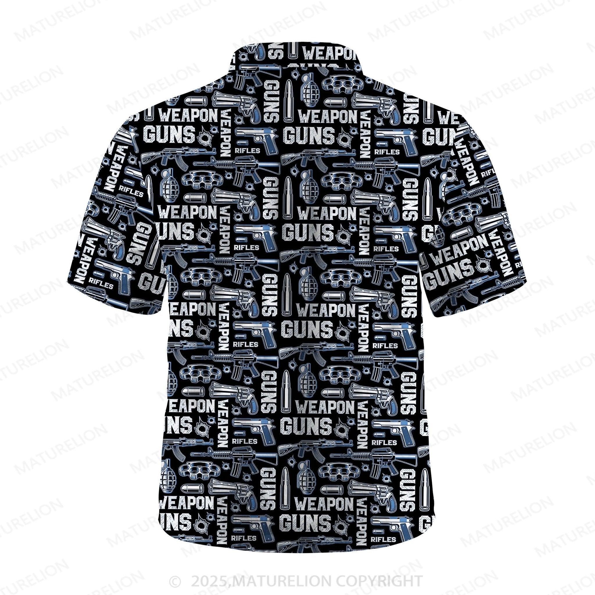Maturelion Tropical Breeze Button Up Shirt