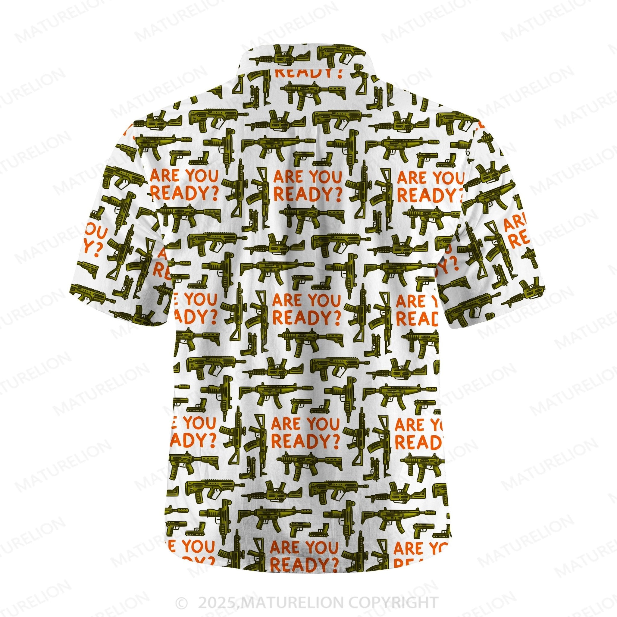 Maturelion Coconut Bay Button Up Shirt