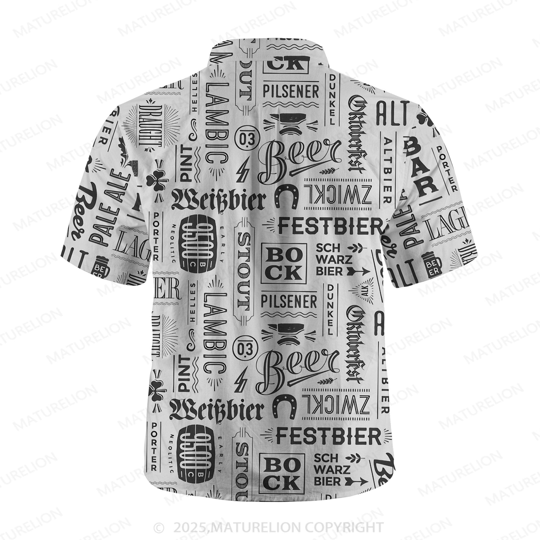 Maturelion Sunset Vibes Button Up Shirt