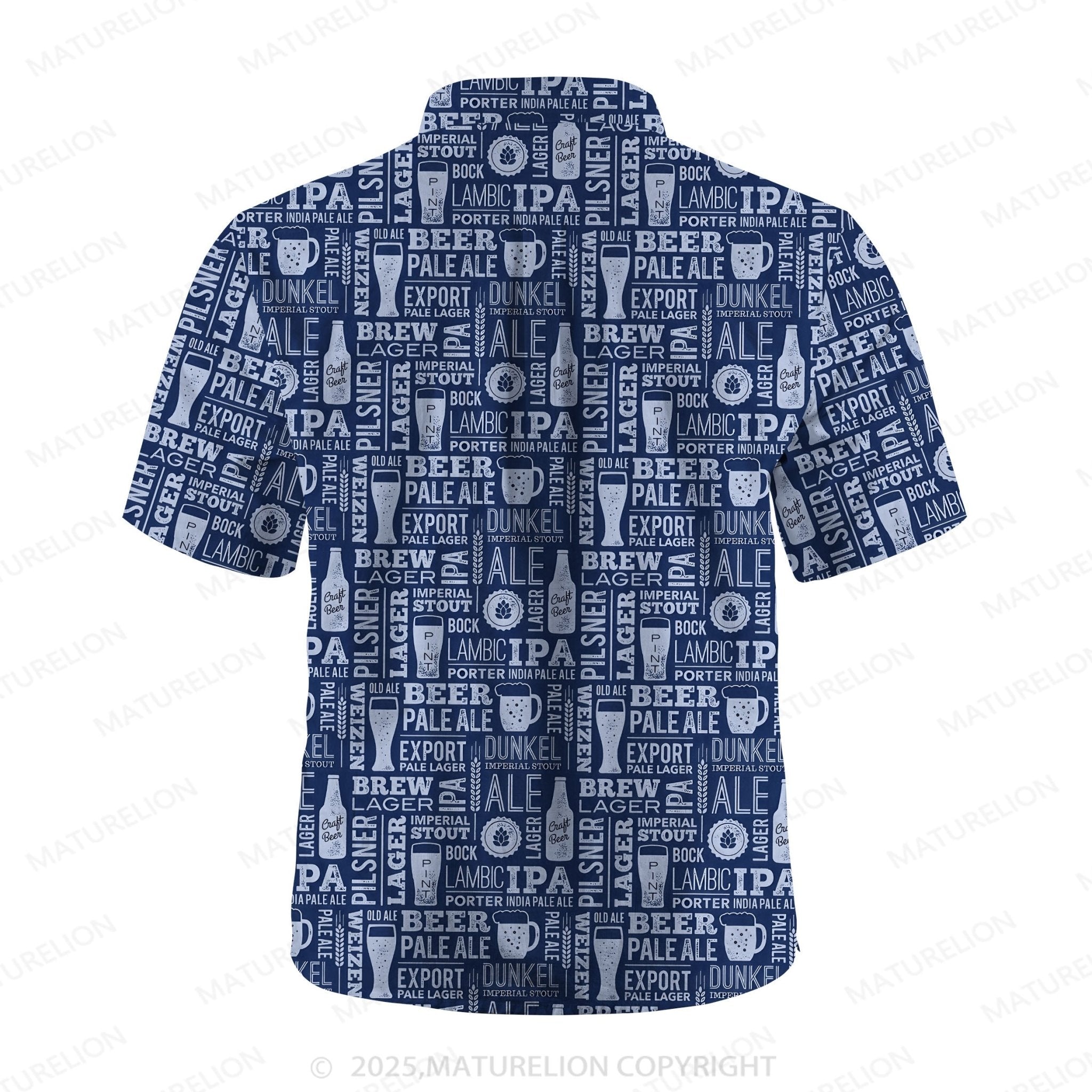 Maturelion Surf and Sand Button Up Shirt