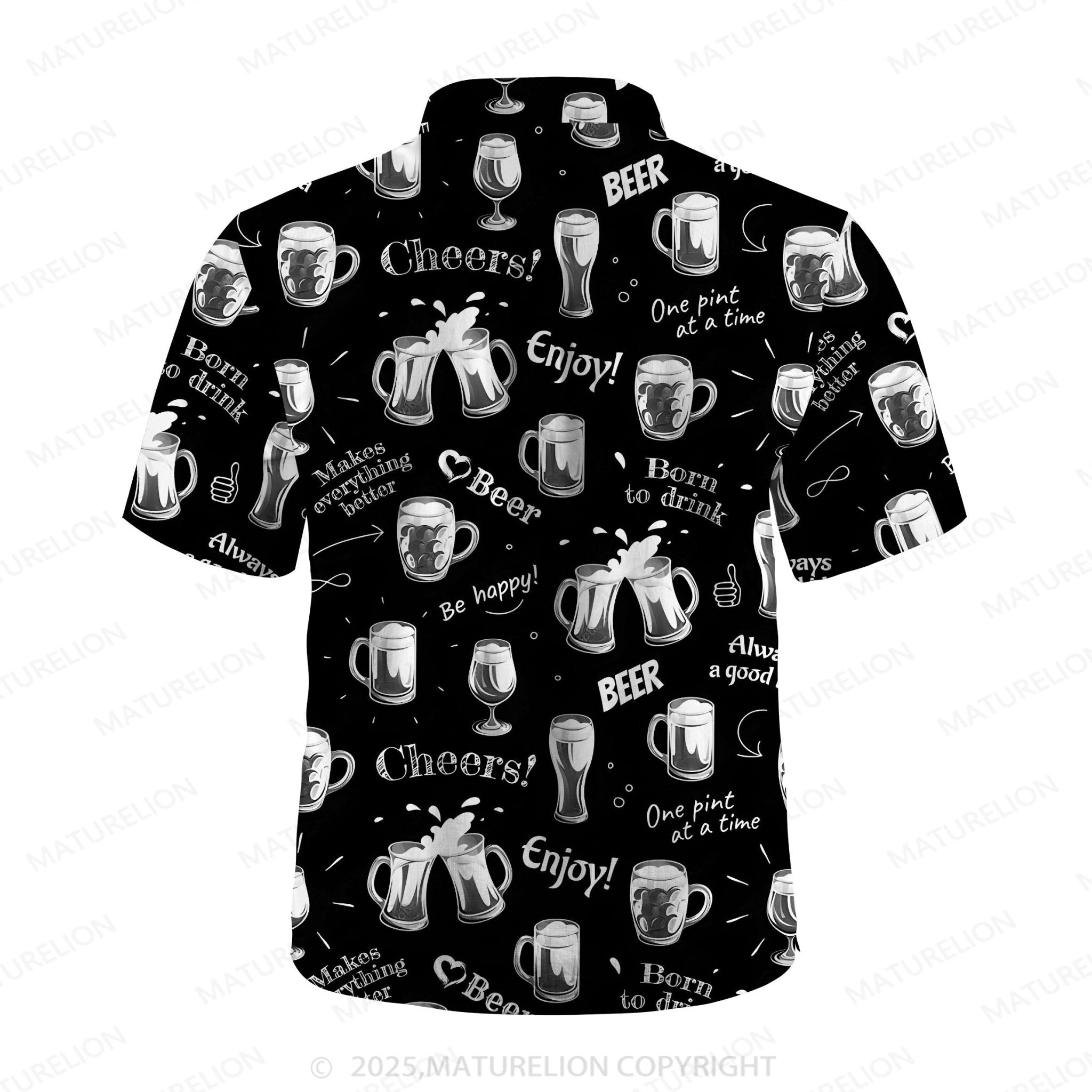Maturelion Cool Tropics Button Up Shirt