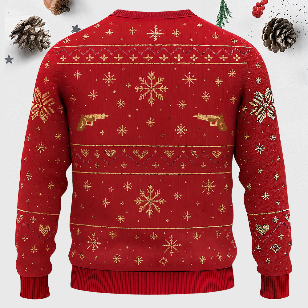 Maturelion Ginger Roid Rage Funny Christmas Ugly Sweater