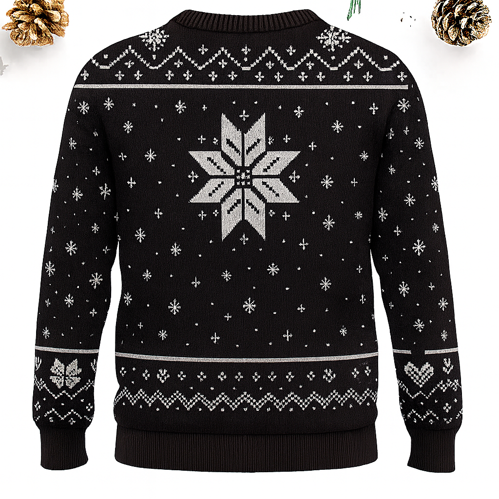 Maturelion Santa Elf Funny Christmas Ugly Sweater