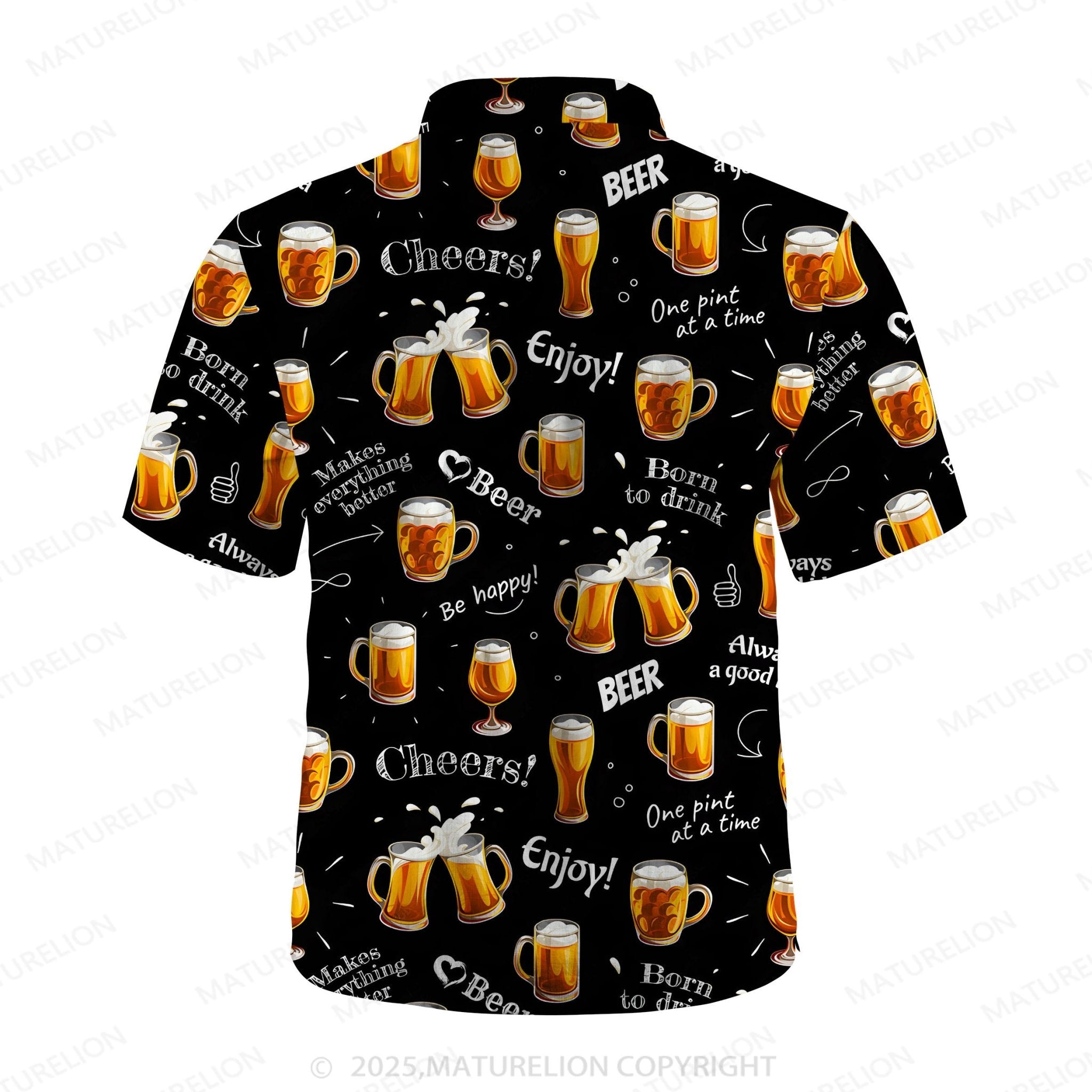 Maturelion Cool Tropics Button Up Shirt
