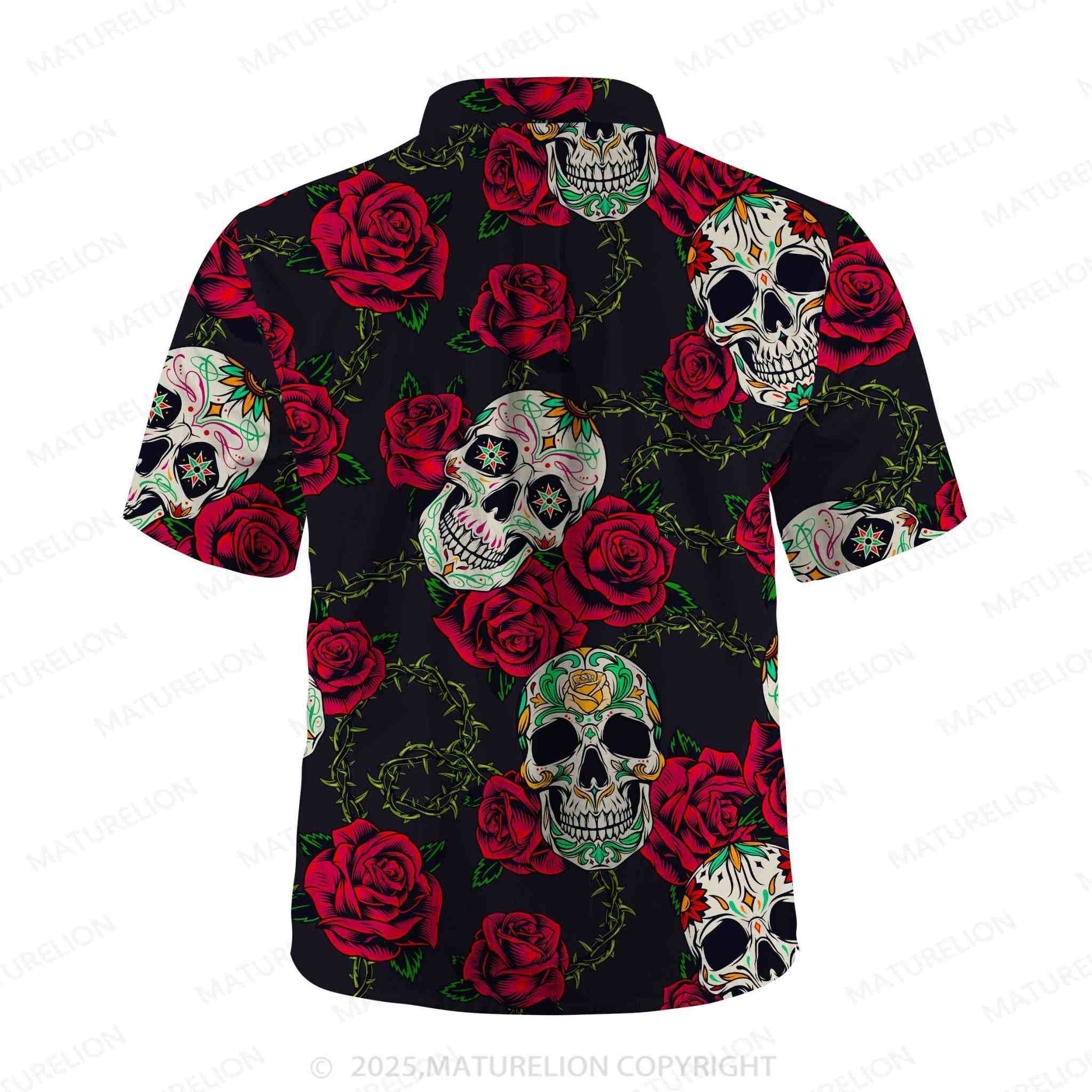 Maturelion Bloom And Death Hawaiian Shirt
