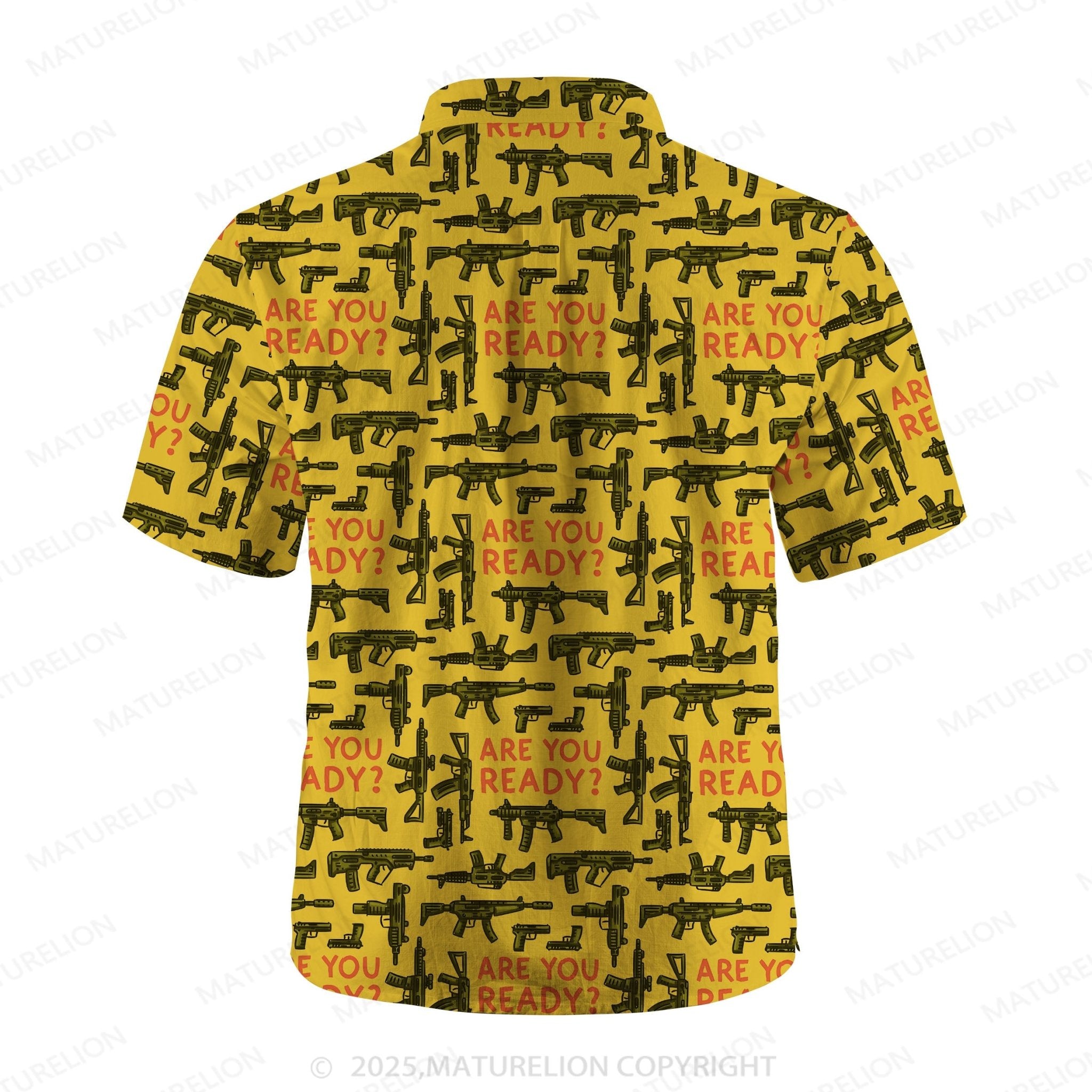 Maturelion Coconut Bay Button Up Shirt