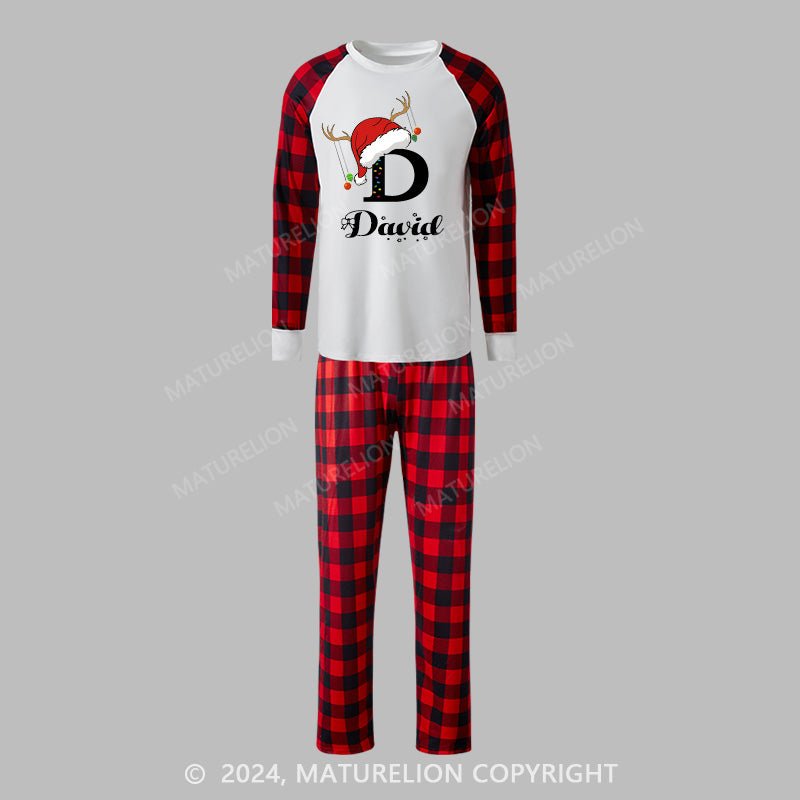 Maturelion Custom Sleepwear Family Christmas 2025 Holiday Funny Sleepwear
