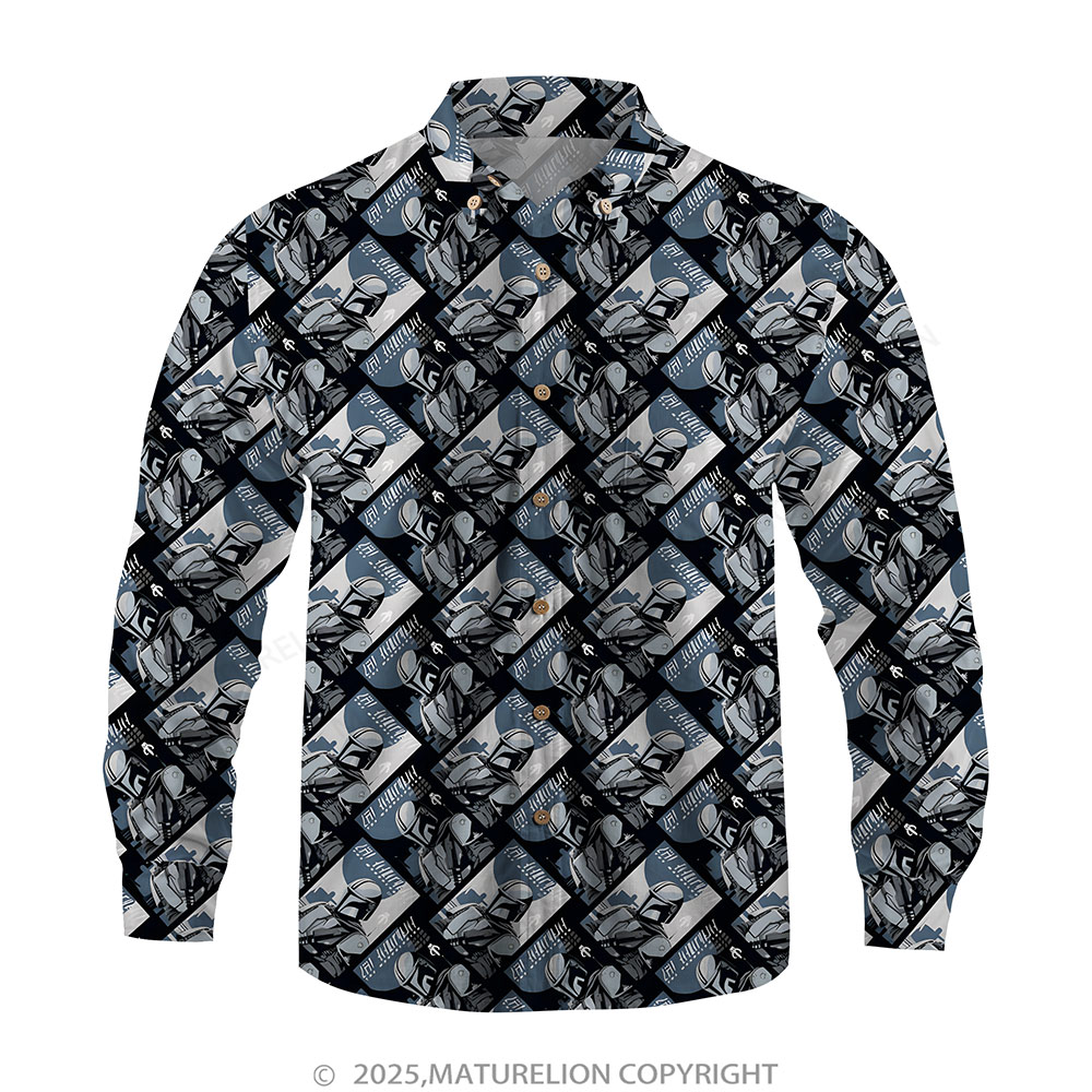 Maturelion Men's Hawaiian Shirt Neon Synthwave Laser Sword Hawaiian Shirt-Maturelion