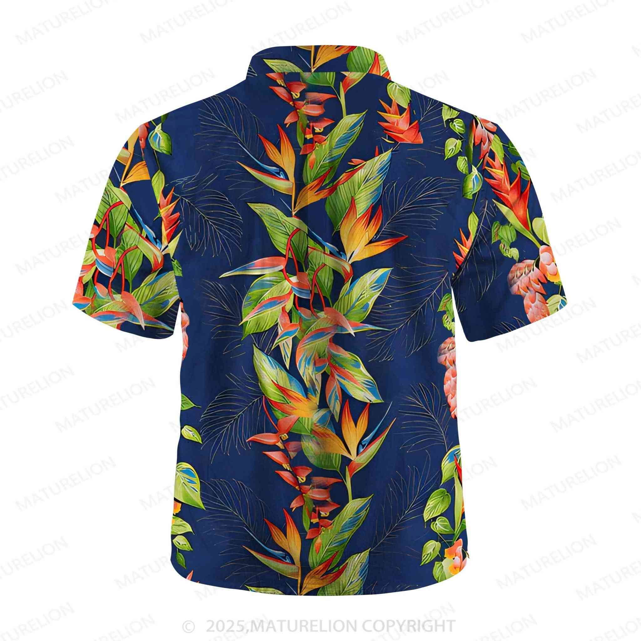 Maturelion Bird of Paradise Hawaii Shirt