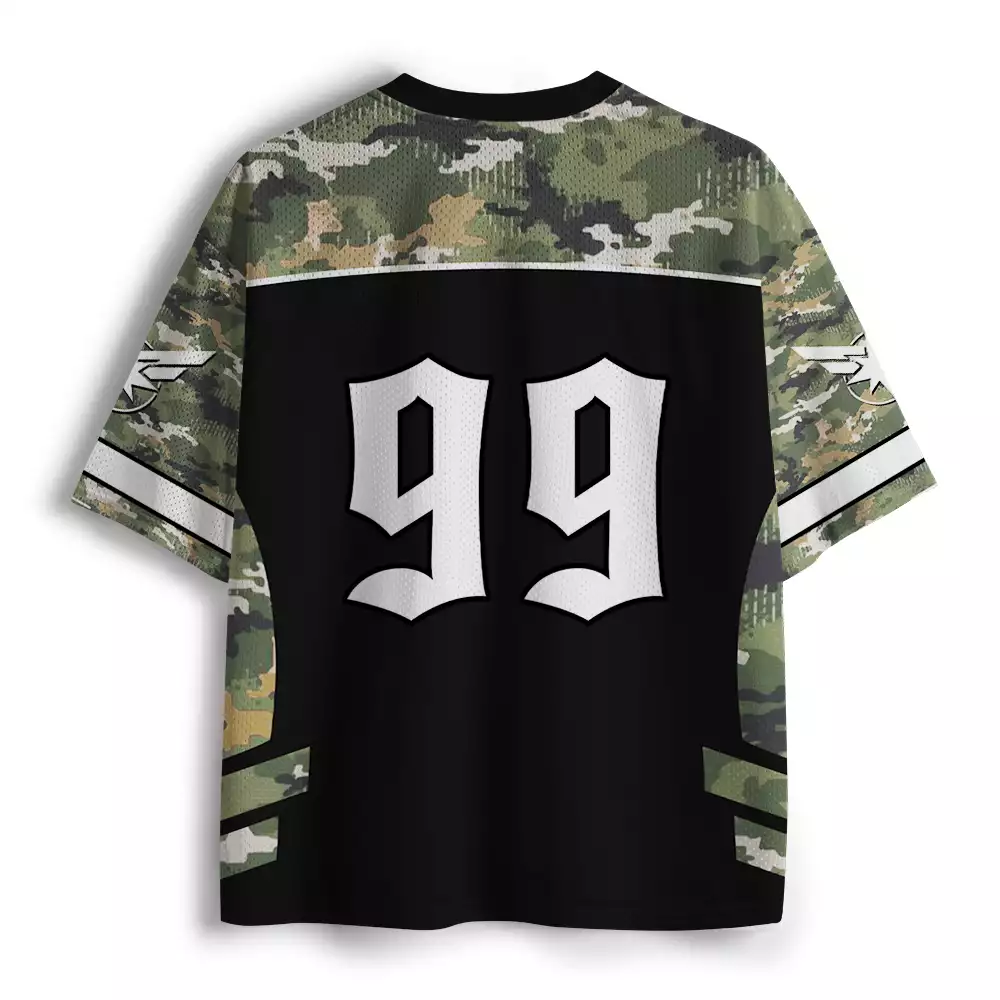 Maturelion My time in uniform is over, but being a veteran never ends Mesh Jersey