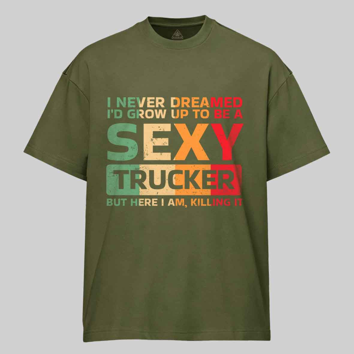 Maturelion trucker Cotton T-shirt