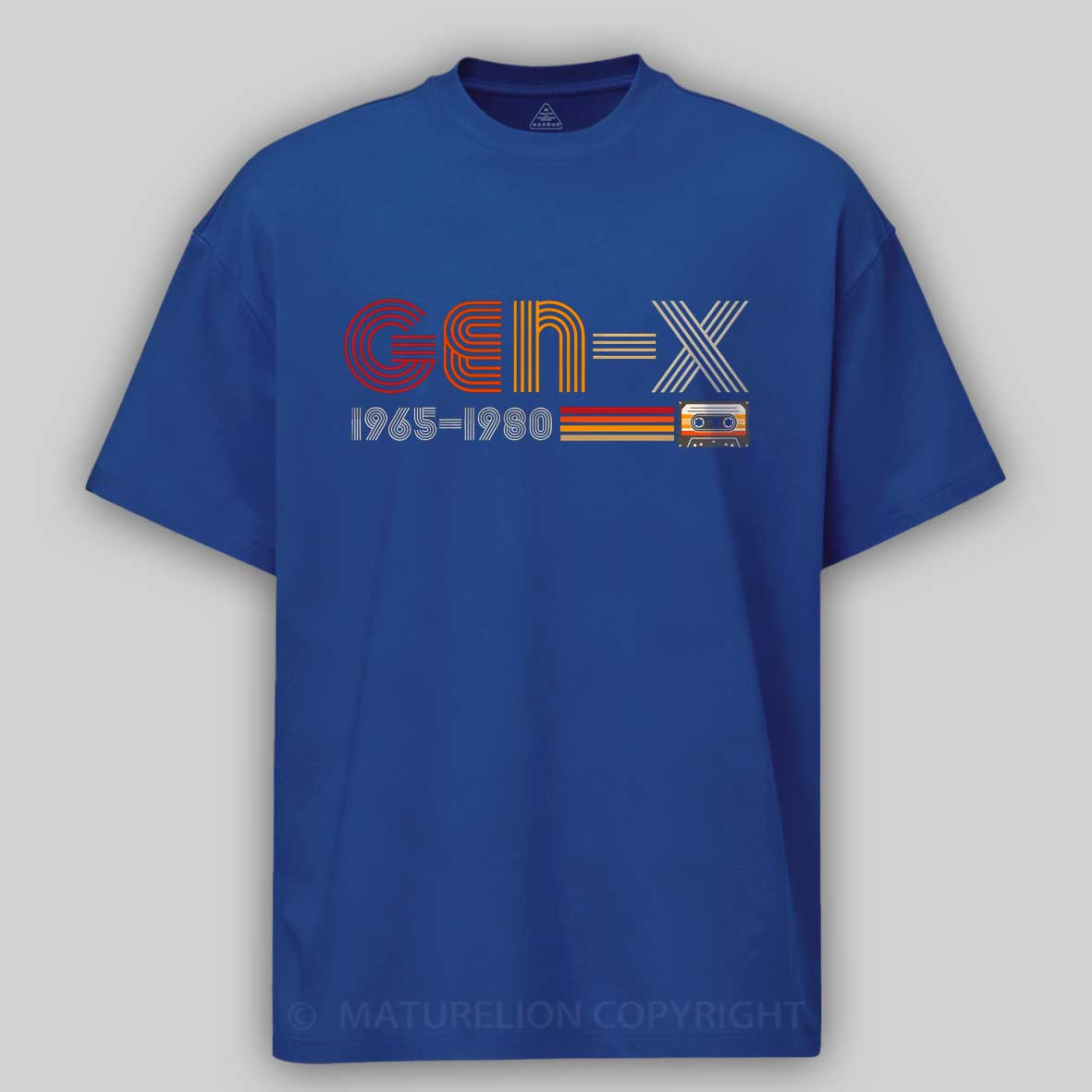 Maturelion Retro Gen X Cotton T-shirt