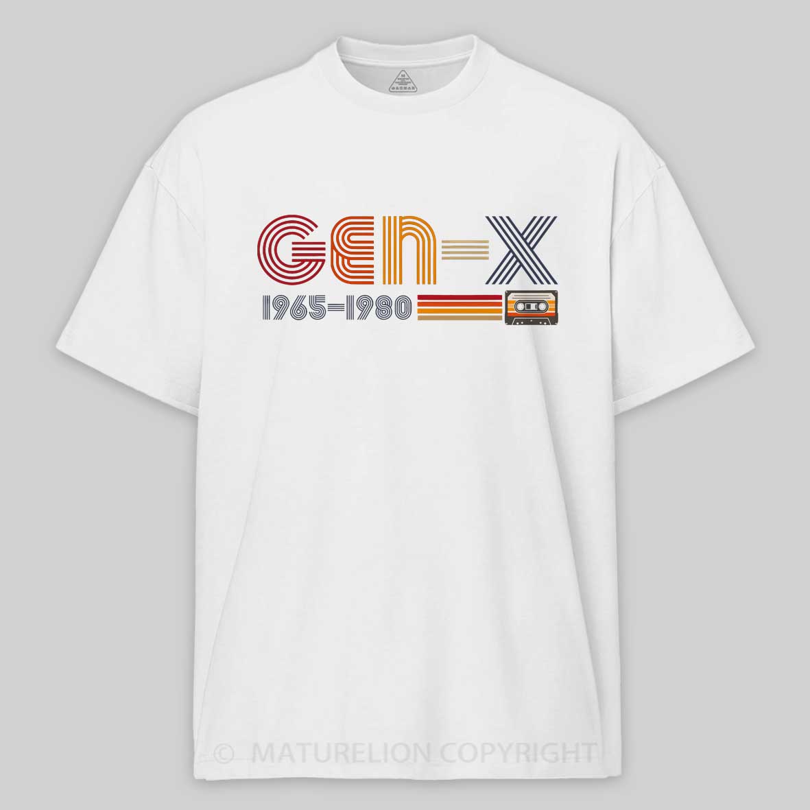 Maturelion Retro Gen X Cotton T-shirt