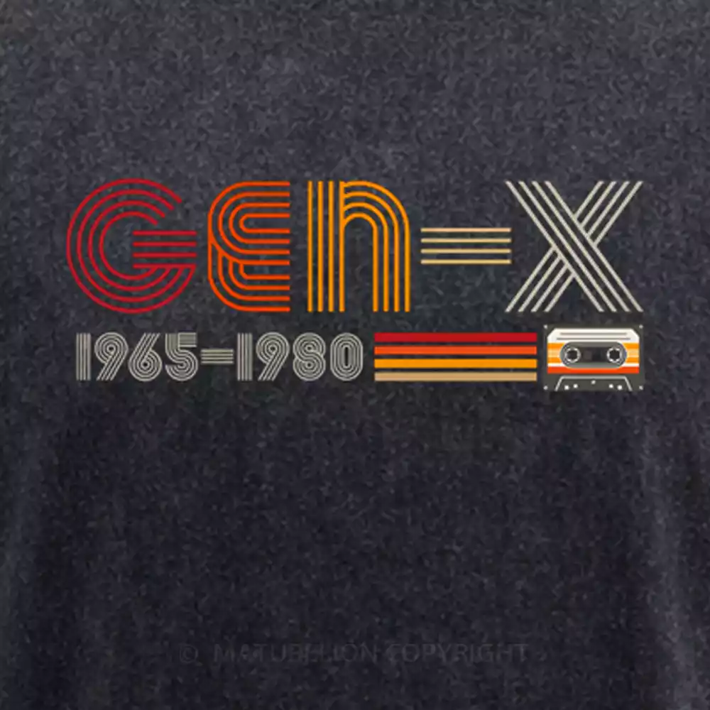 Maturelion Retro Gen X Washed T-shirt