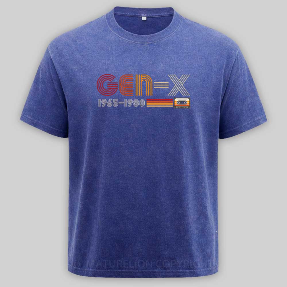 Maturelion Retro Gen X Washed T-shirt