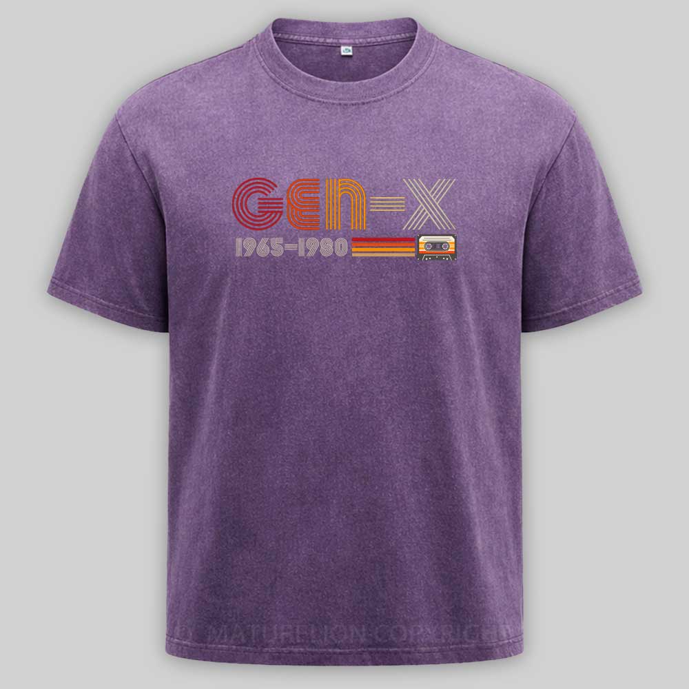 Maturelion Retro Gen X Washed T-shirt