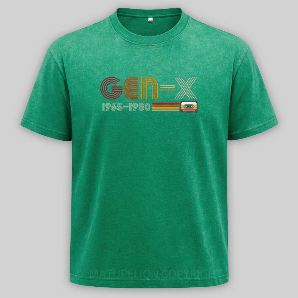 Maturelion Retro Gen X Washed T-shirt
