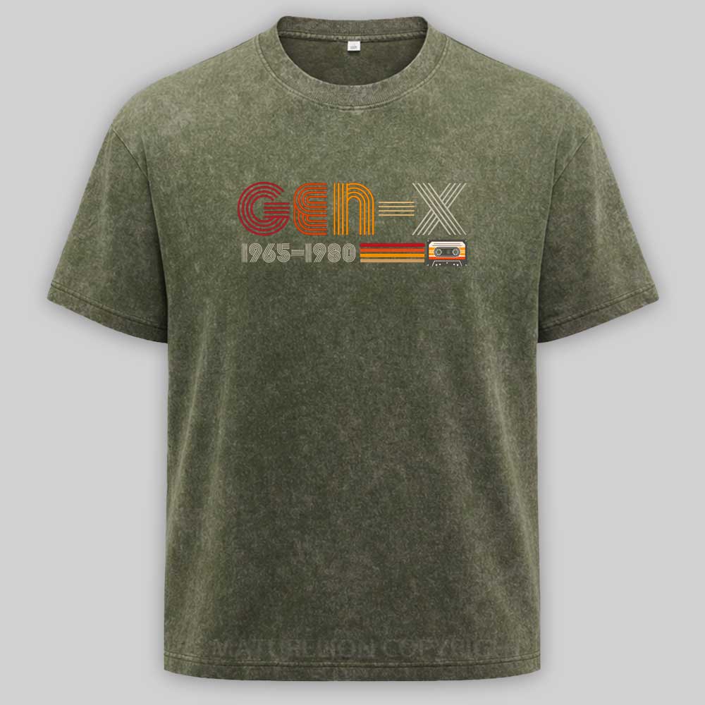 Maturelion Retro Gen X Washed T-shirt