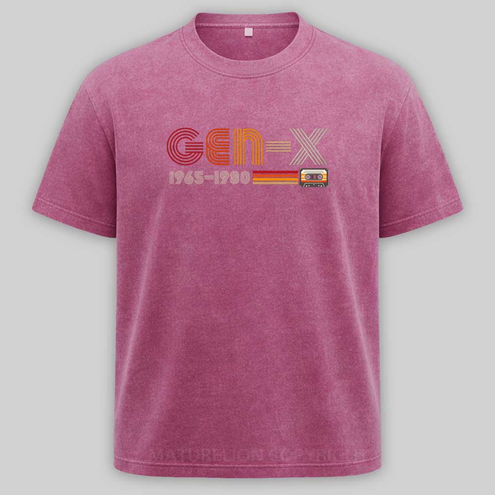 Maturelion Retro Gen X Washed T-shirt