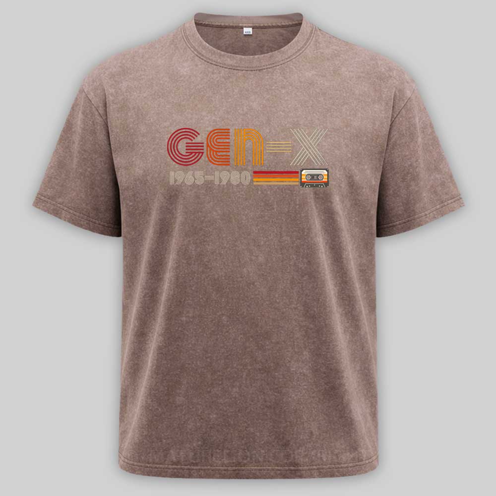Maturelion Retro Gen X Washed T-shirt