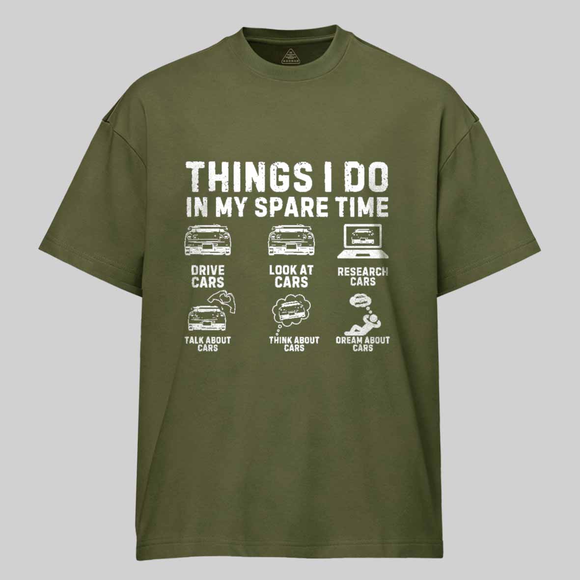 Maturelion Funny Car Lover Enthusiast Cotton T-shirt