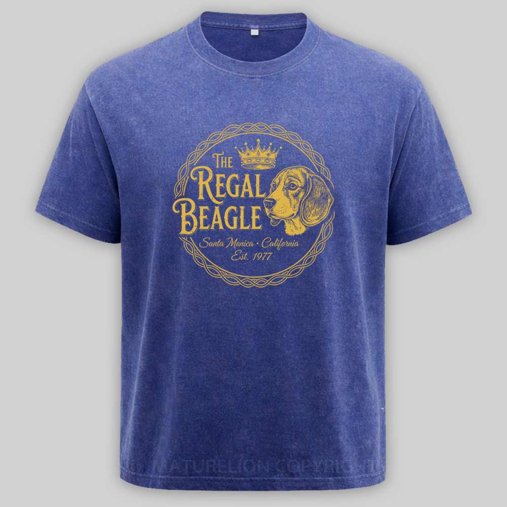 Maturelion Regal Beagle Lounge 1977 Worn Washed T-shirt