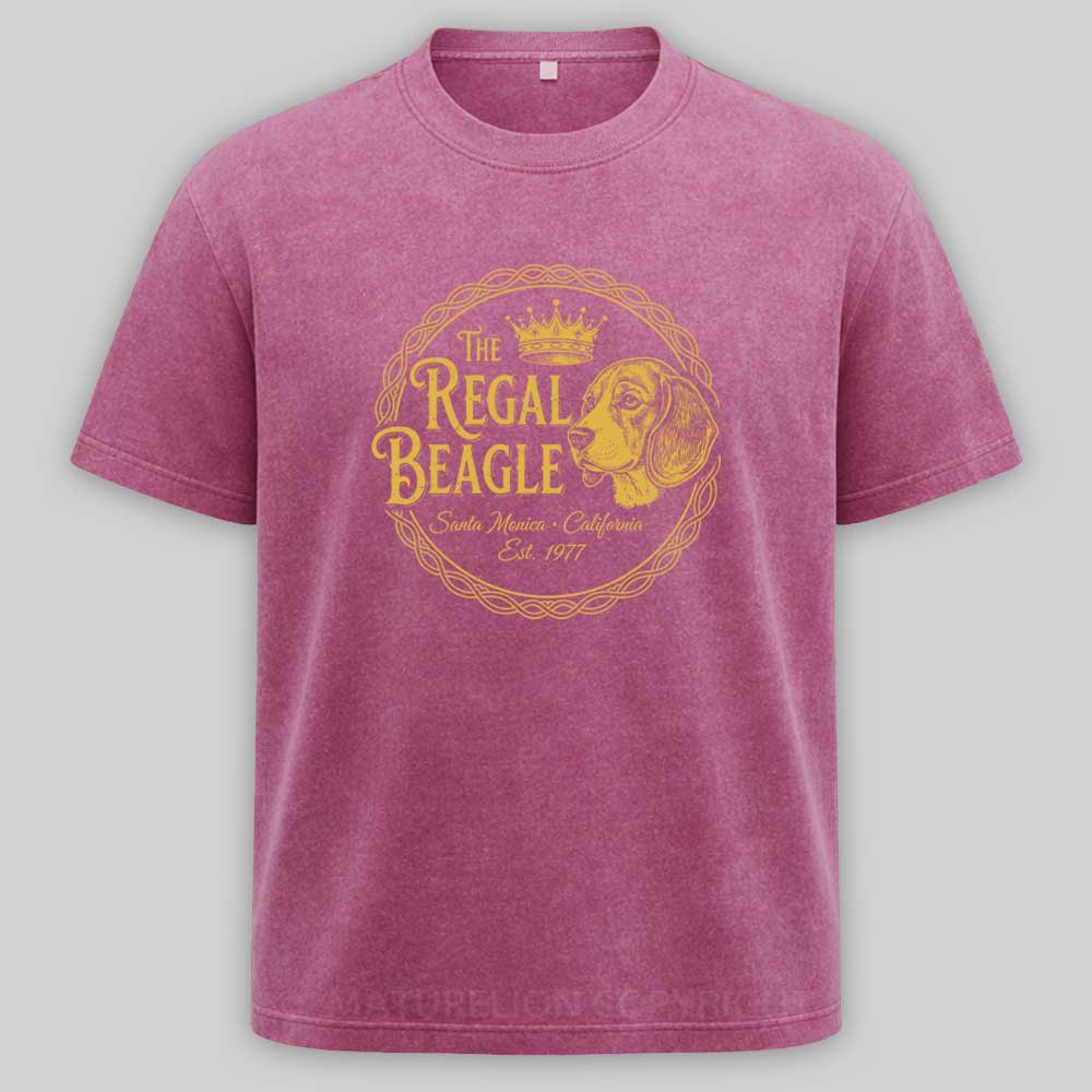 Maturelion Regal Beagle Lounge 1977 Worn Washed T-shirt