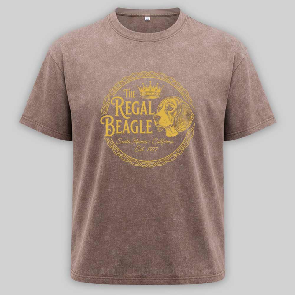 Maturelion Regal Beagle Lounge 1977 Worn Washed T-shirt
