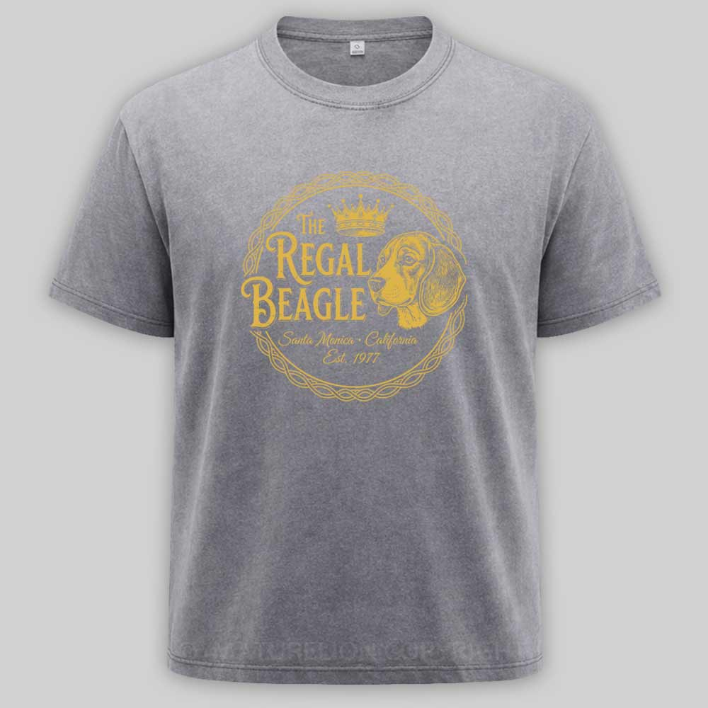 Maturelion Regal Beagle Lounge 1977 Worn Washed T-shirt