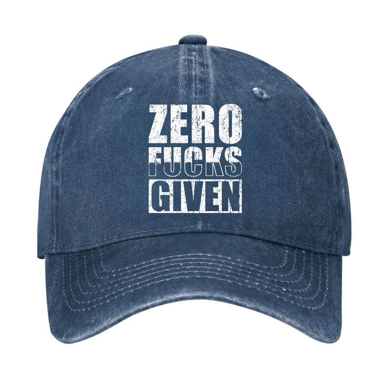 Zero Fucks Given Cap-Maturelion