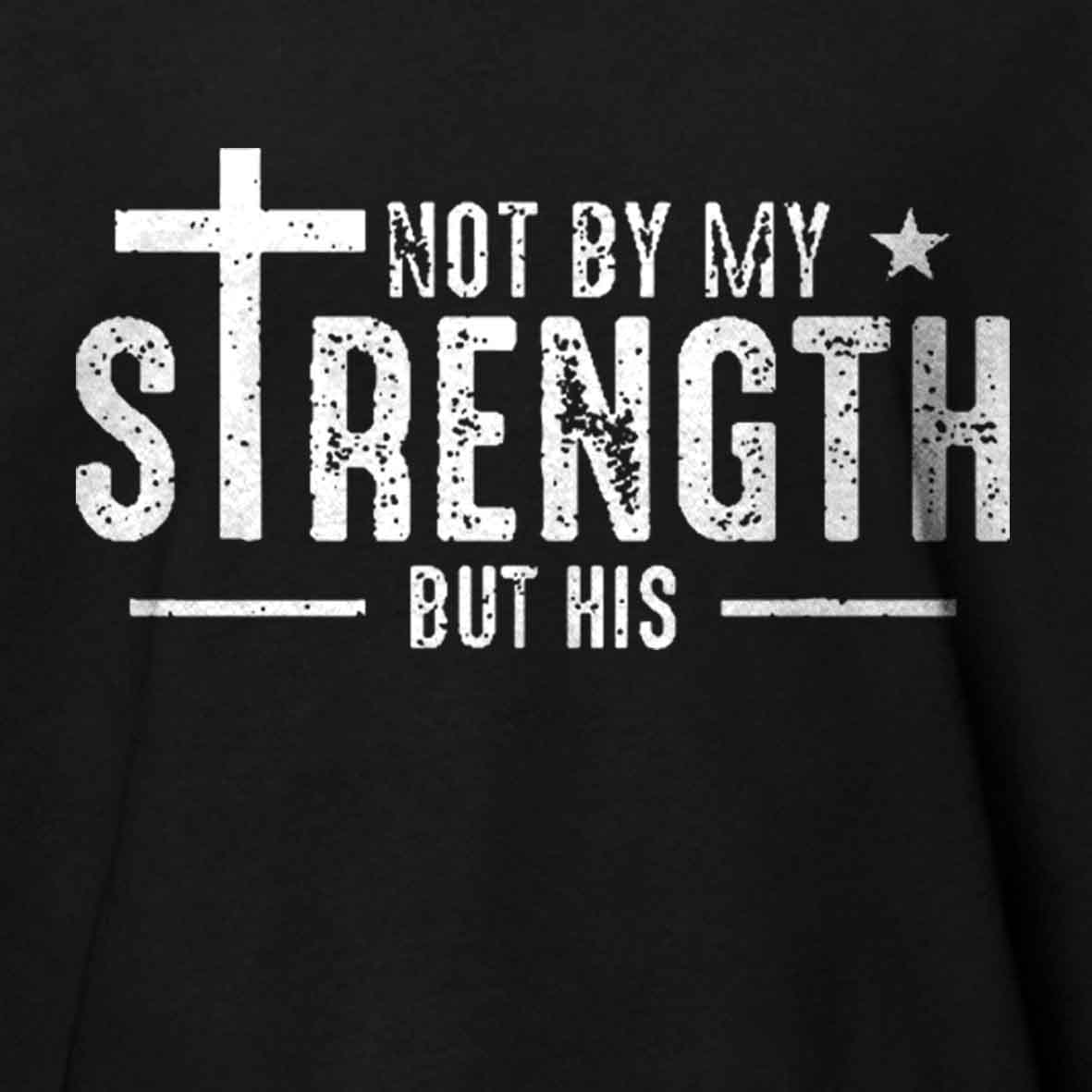 Maturelion Men's T-shirt Not My Strength Bible Verse Cotton T-shirt