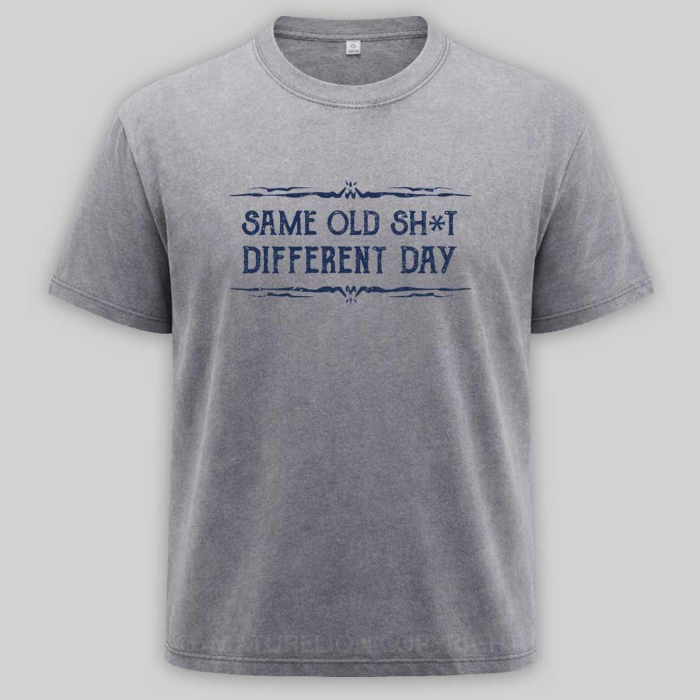 Maturelion Same Old Stuff, Different Washed T-shirt