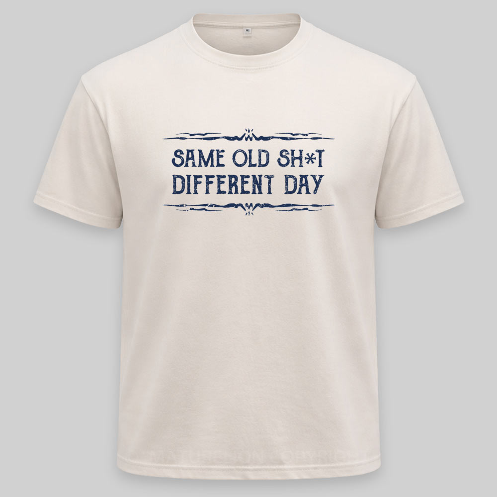 Maturelion Same Old Stuff, Different Washed T-shirt