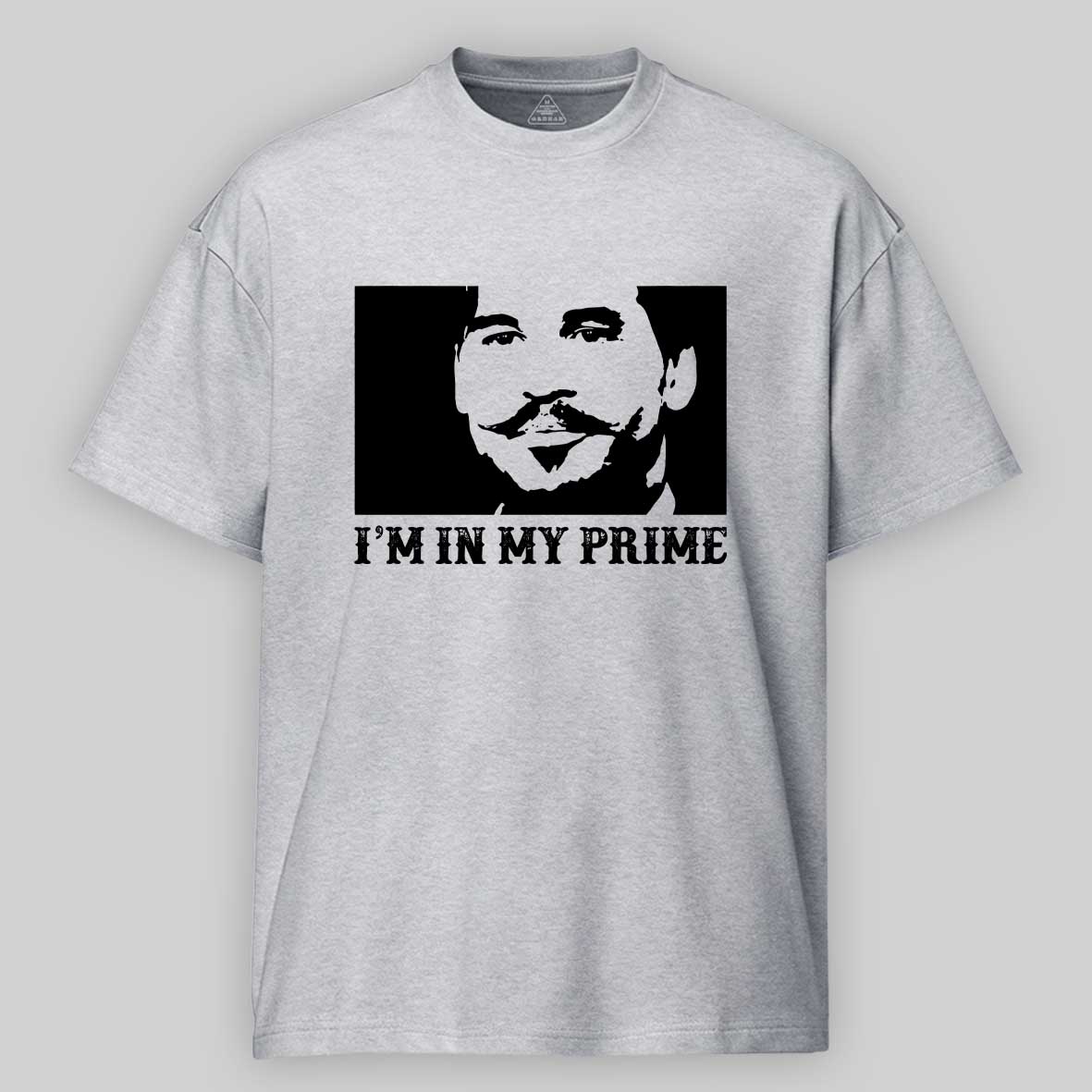 Maturelion Doc Holiday: "I'm In My Prime." Cotton T-shirt