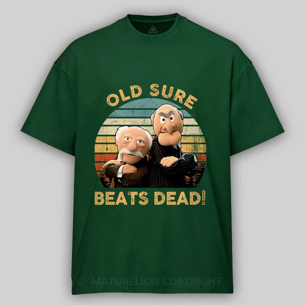 Maturelion Old Retro Vintage 80s Cotton T-shirt