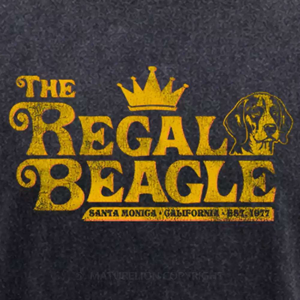 Maturelion Regal Beagle Lounge 1977 Worn Washed T-shirt