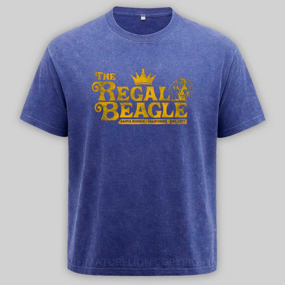Maturelion Regal Beagle Lounge 1977 Worn Washed T-shirt